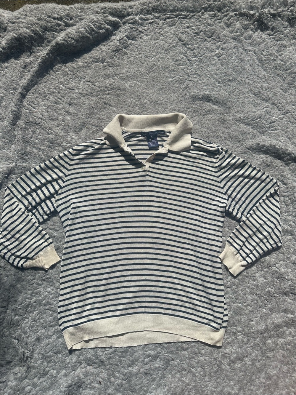 Ralph Lauren 100% Silk Golf Shirt